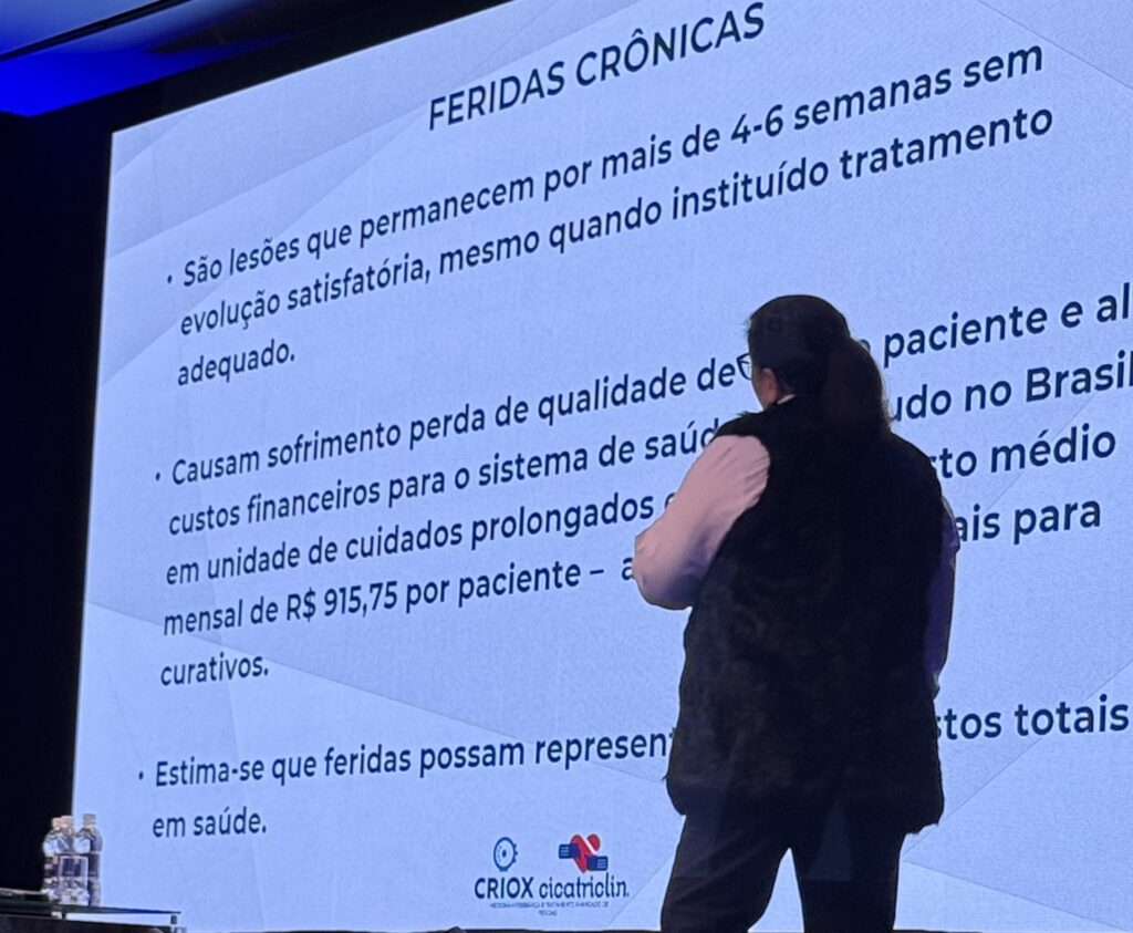 mari sandra petry criox cicatriclin vida ativa simposio trauma raquimedular feridas criciuma